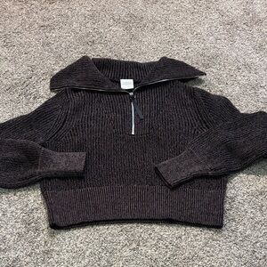 Varley Mentone Half-Zip Knit Pullover size XS